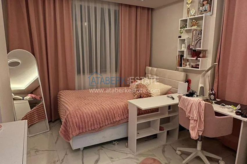 Purchase  3+1 garden duplex in Kargicak - furnished directly from the owner 9 