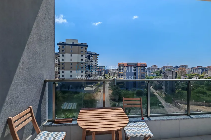 Purchase  1+1 apartment in Avsallar - from the owner, furnished and with sea views  10 