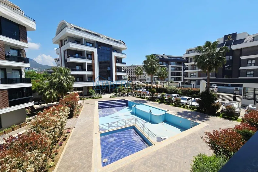 Apartment 3+1 for a residence permit in the Oba area - from the owner, furnished, separate kitchen  11 