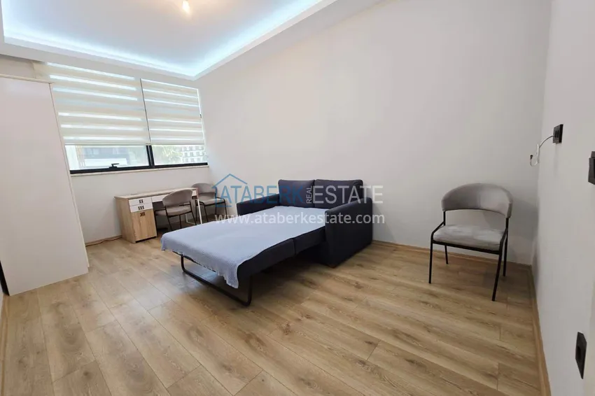 Purchase  Apartment 3+1 for a residence permit in the Oba area - from the owner, furnished, separate kitchen  12 