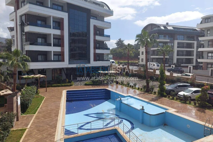 Apartment 3+1 for a residence permit in the Oba area - from the owner, furnished, separate kitchen  13 