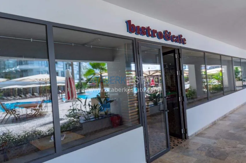 1+1 apartment in Kestel — furnished, affordable price 14 