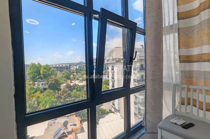 Purchase  1+1 apartment in Avsallar - from the owner, furnished and with sea views  15 