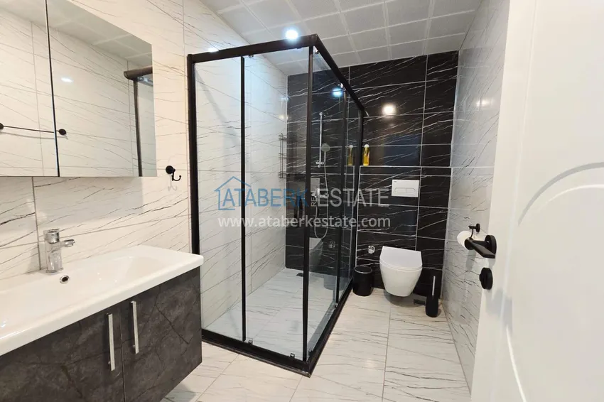 Purchase  Apartment 3+1 for a residence permit in the Oba area - from the owner, furnished, separate kitchen  17 