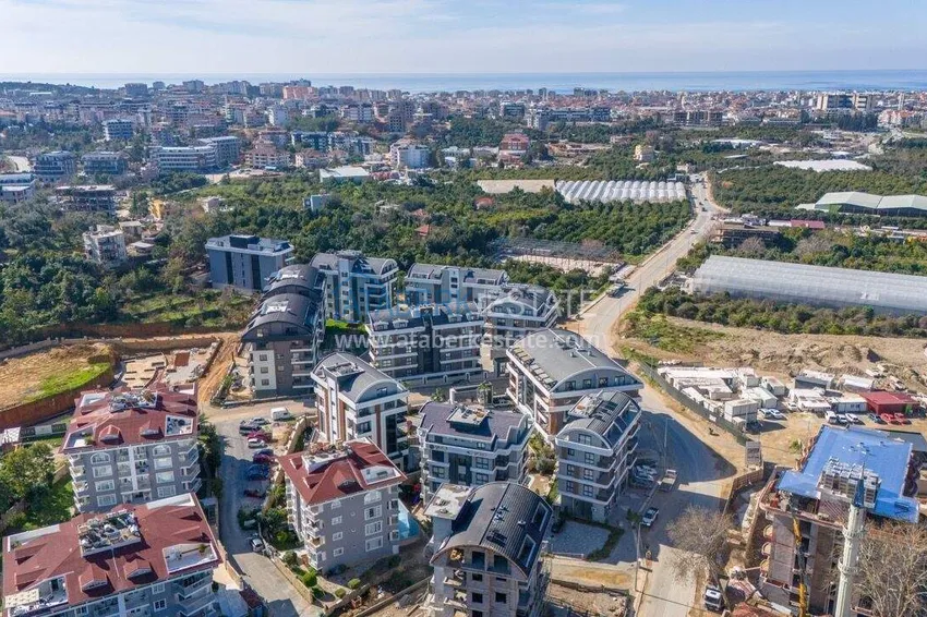Apartment 3+1 for a residence permit in the Oba area - from the owner, furnished, separate kitchen  2 