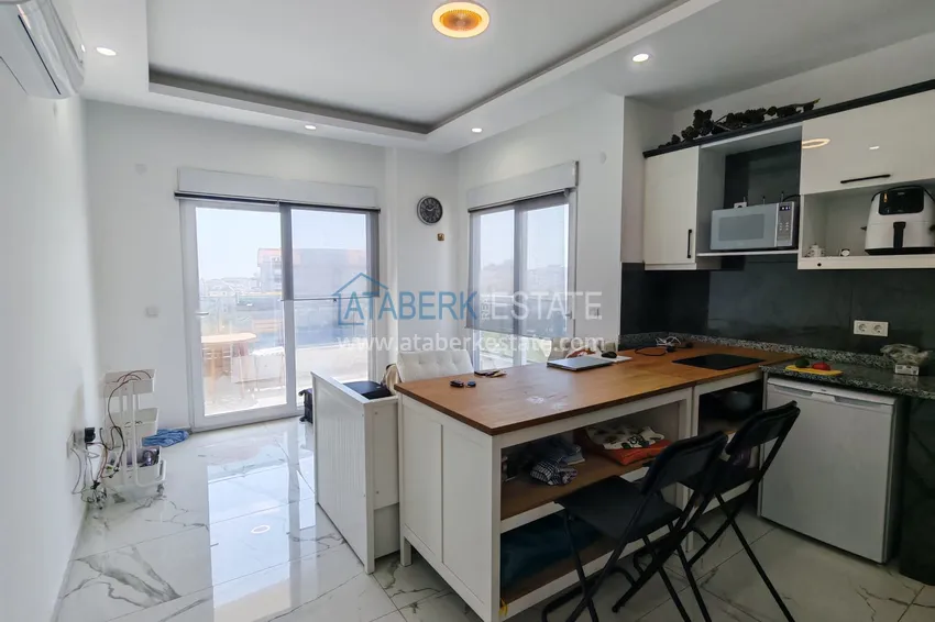 Purchase  1+1 apartment in Avsallar - from the owner, furnished and with sea views  3 