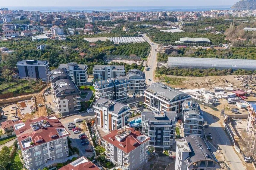 Apartment 3+1 for a residence permit in the Oba area - from the owner, furnished, separate kitchen  3 