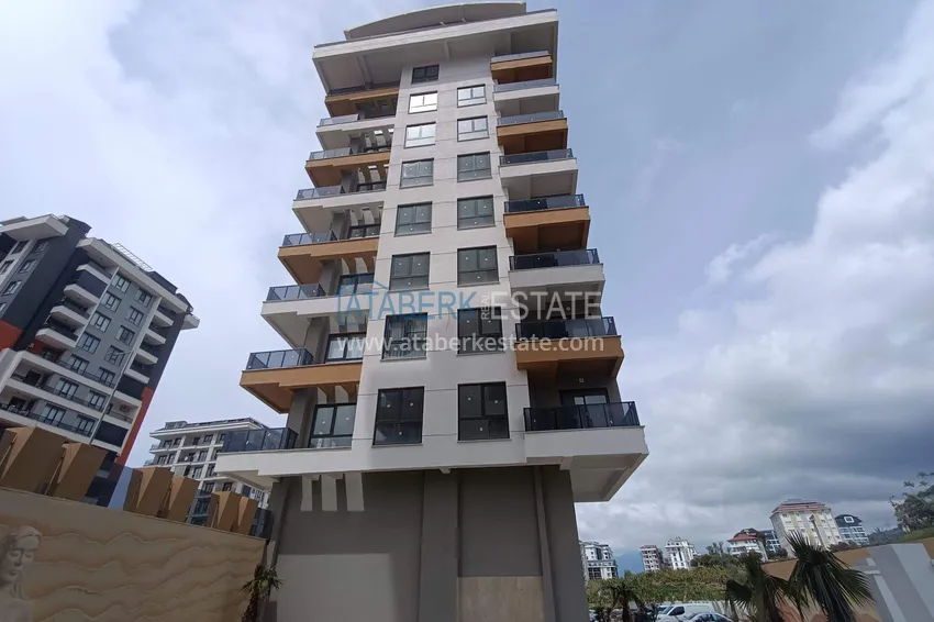 1+1 apartment in the center of Mahmutlar - affordable price, new building 3 