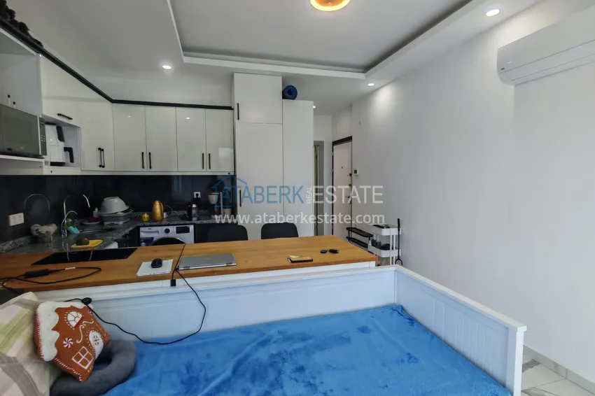 Purchase  1+1 apartment in Avsallar - from the owner, furnished and with sea views  6 