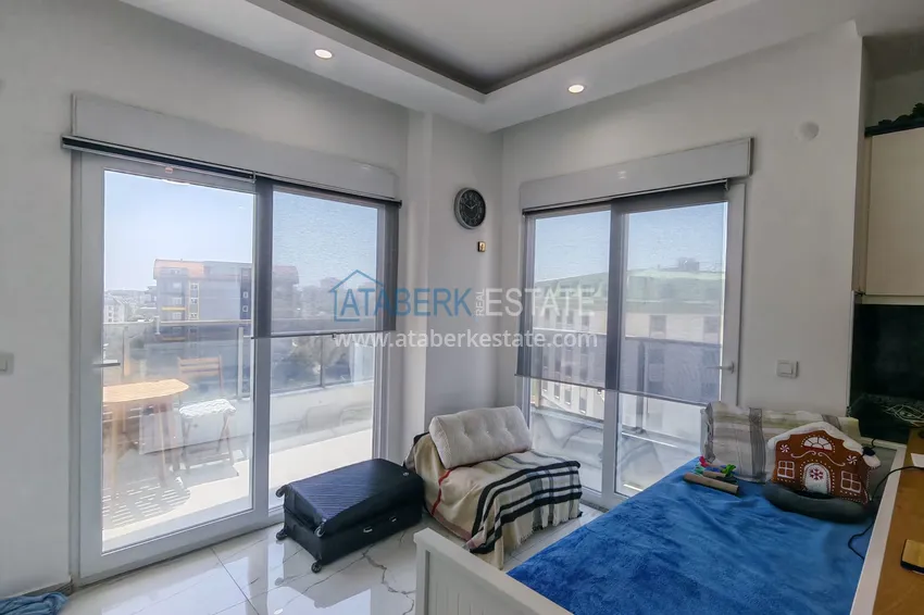 Purchase  1+1 apartment in Avsallar - from the owner, furnished and with sea views  7 
