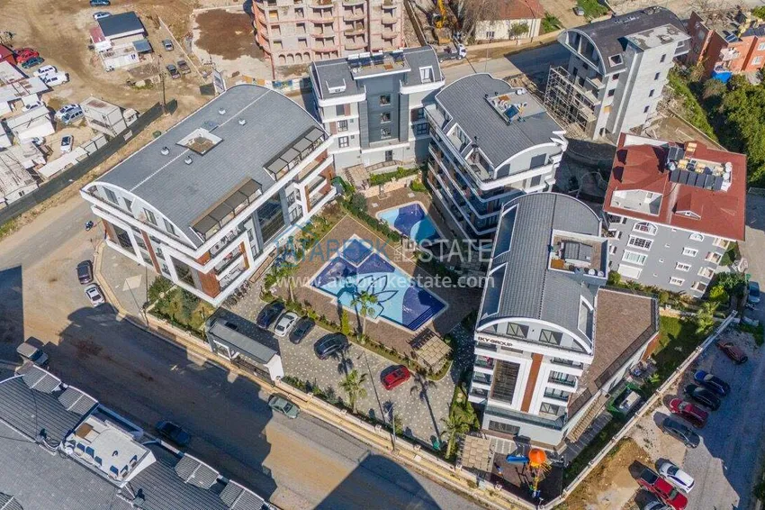 Apartment 3+1 for a residence permit in the Oba area - from the owner, furnished, separate kitchen  7 