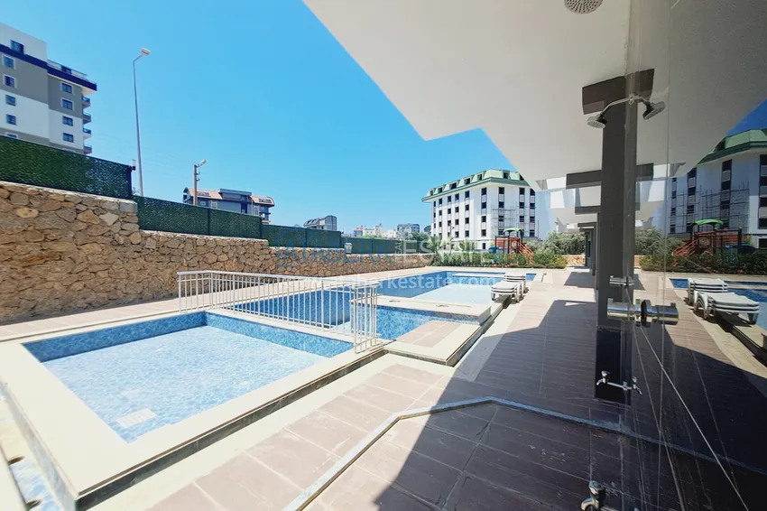 1+1 apartment in Avsallar - from the owner, furnished and with sea views  8 