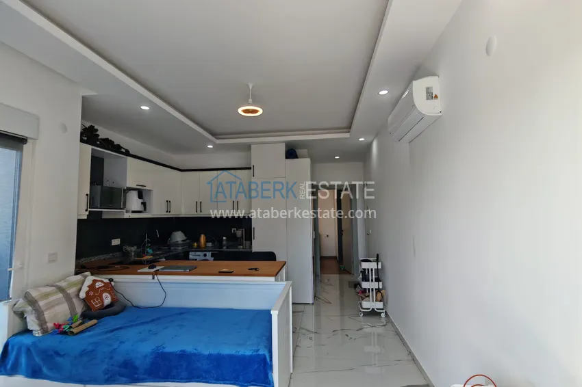 Purchase  1+1 apartment in Avsallar - from the owner, furnished and with sea views  8 