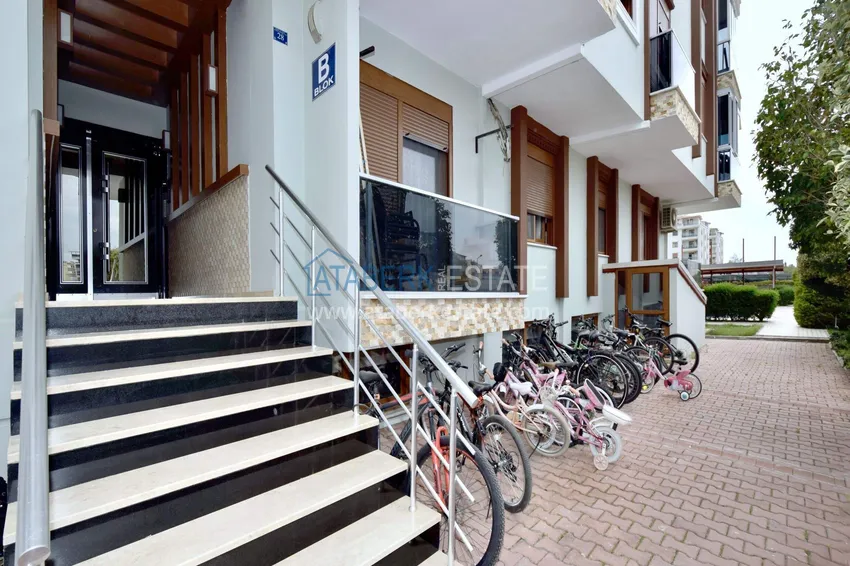 2+1 apartment in Gazipasa - furnished, glazed balcony  11 