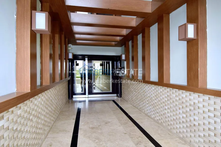 2+1 apartment in Gazipasa - furnished, glazed balcony  12 