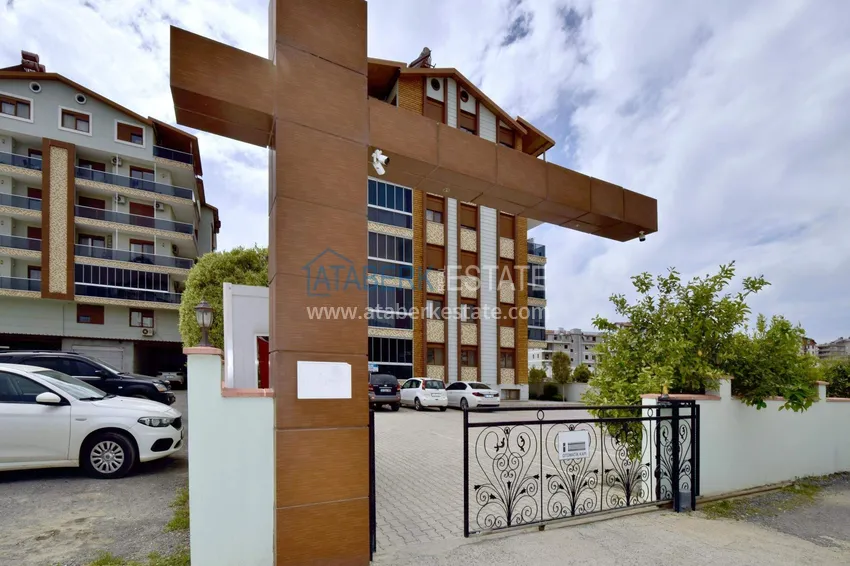 2+1 apartment in Gazipasa - furnished, glazed balcony  2 