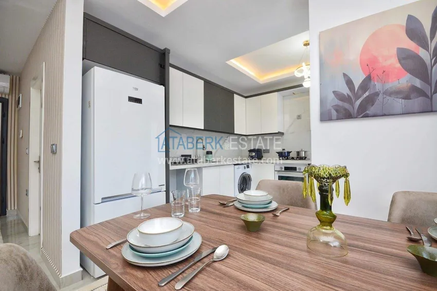Purchase  Penthouse duplex 2+1 in Mahmutlar — furnished and with mountain views, near the center 10 