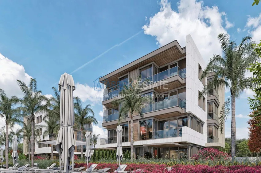 Real estate from a developer in Antalya - Boutique project in Unkali, Konyaalti 10 