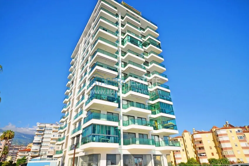 Apartment 2+1 on the first line in Mahmutlar - sea view, warm floors, from the owner 11 