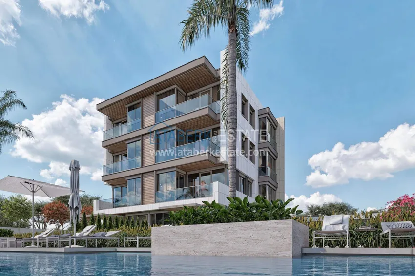 Real estate from a developer in Antalya - Boutique project in Unkali, Konyaalti 12 