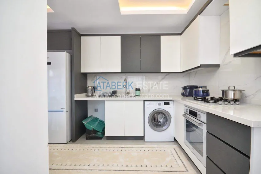Purchase  Penthouse duplex 2+1 in Mahmutlar — furnished and with mountain views, near the center 12 