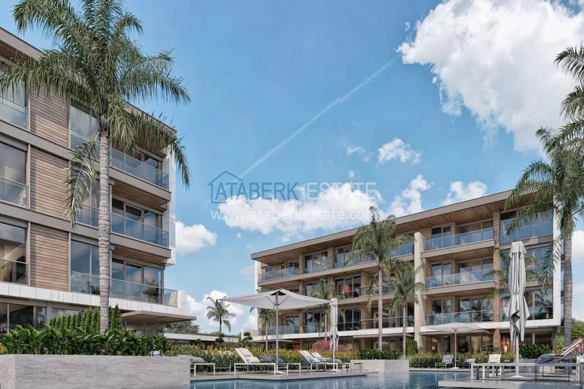 Real estate from a developer in Antalya - Boutique project in Unkali, Konyaalti 13 