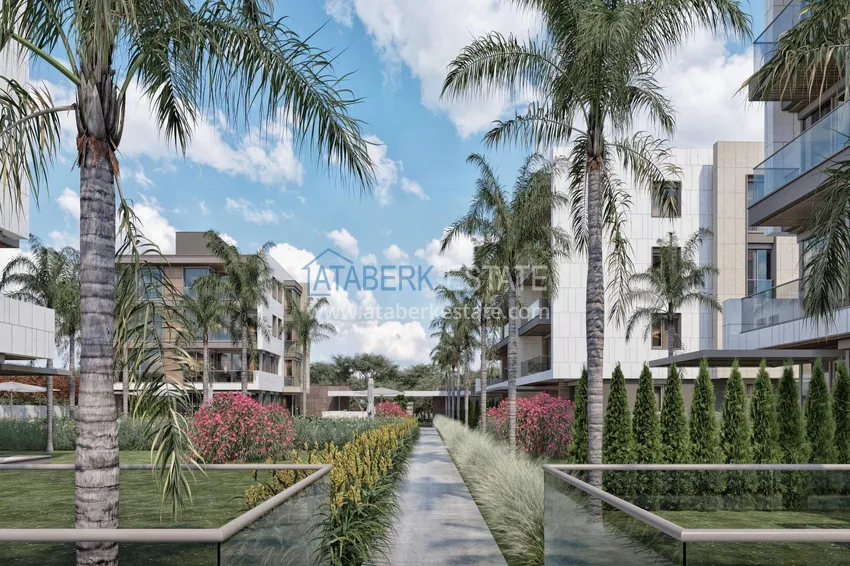 Real estate from a developer in Antalya - Boutique project in Unkali, Konyaalti 14 