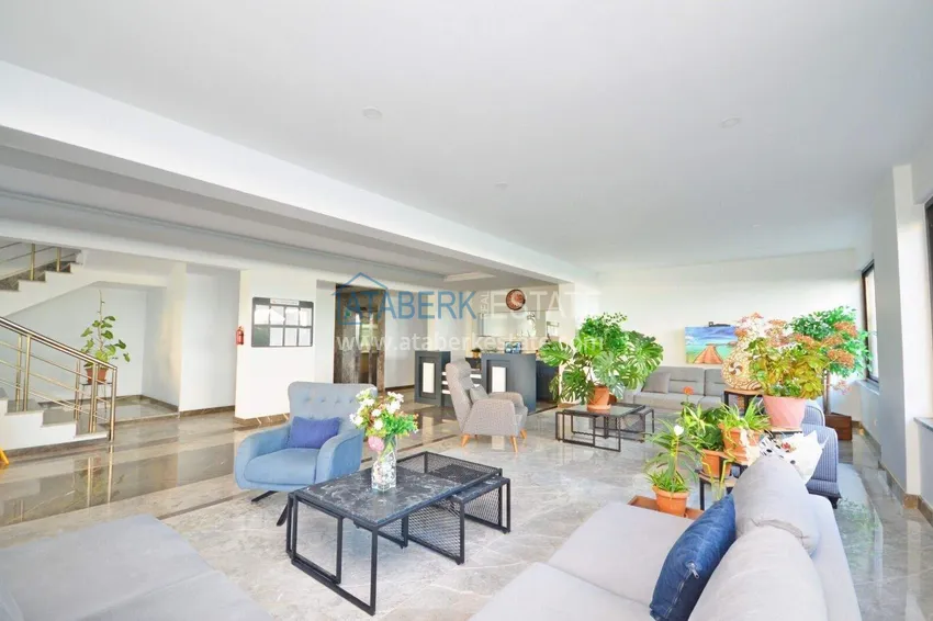 Apartment 2+1 on the first line in Mahmutlar - sea view, warm floors, from the owner 14 