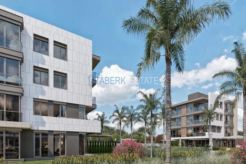 Real estate from a developer in Antalya - Boutique project in Unkali, Konyaalti 15 