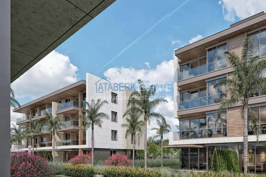 Real estate from a developer in Antalya - Boutique project in Unkali, Konyaalti 16 