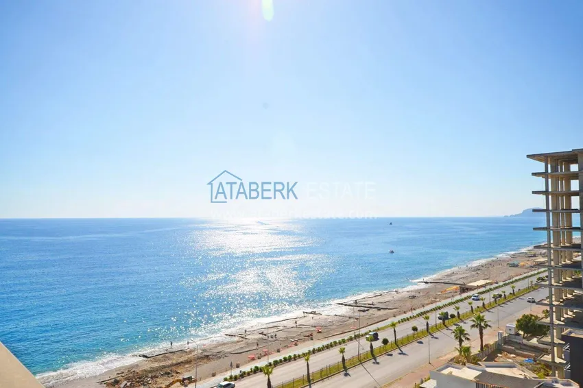 Purchase  Apartment 2+1 on the first line in Mahmutlar - sea view, warm floors, from the owner 16 