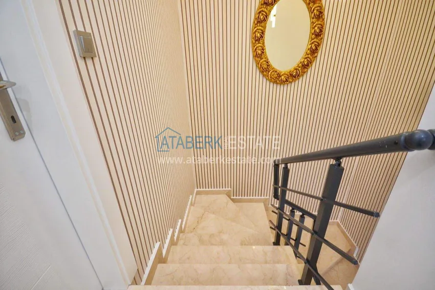 Purchase  Penthouse duplex 2+1 in Mahmutlar — furnished and with mountain views, near the center 18 