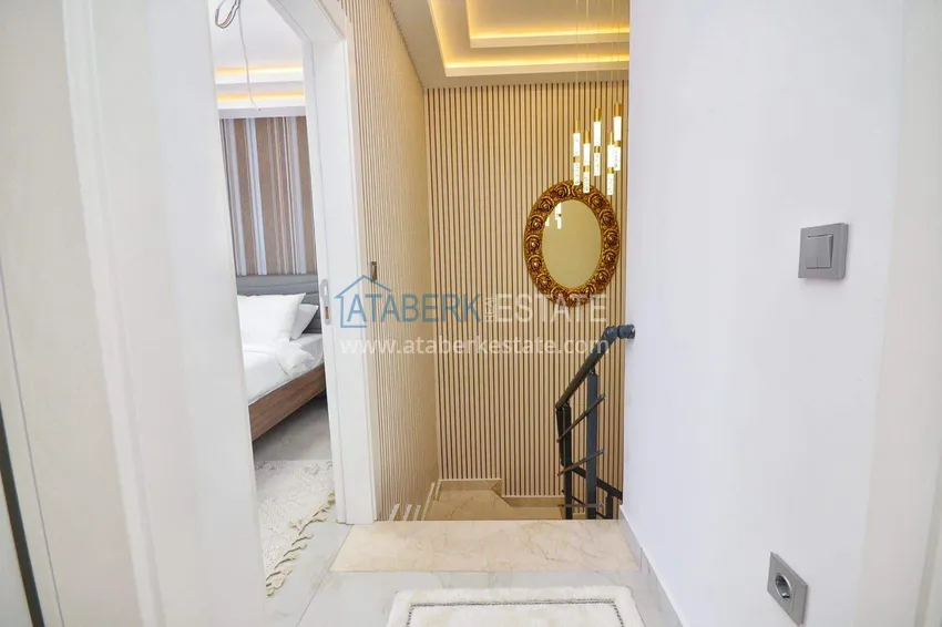 Purchase  Penthouse duplex 2+1 in Mahmutlar — furnished and with mountain views, near the center 19 