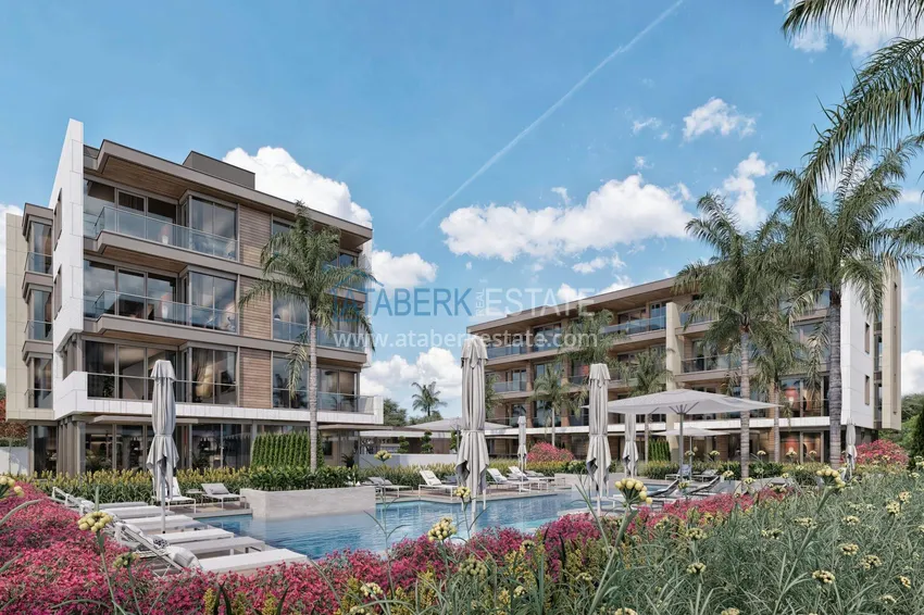 Real estate from a developer in Antalya - Boutique project in Unkali, Konyaalti 1 