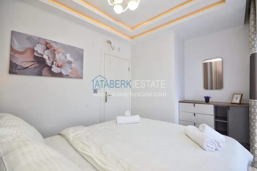 Purchase  Penthouse duplex 2+1 in Mahmutlar — furnished and with mountain views, near the center 22 