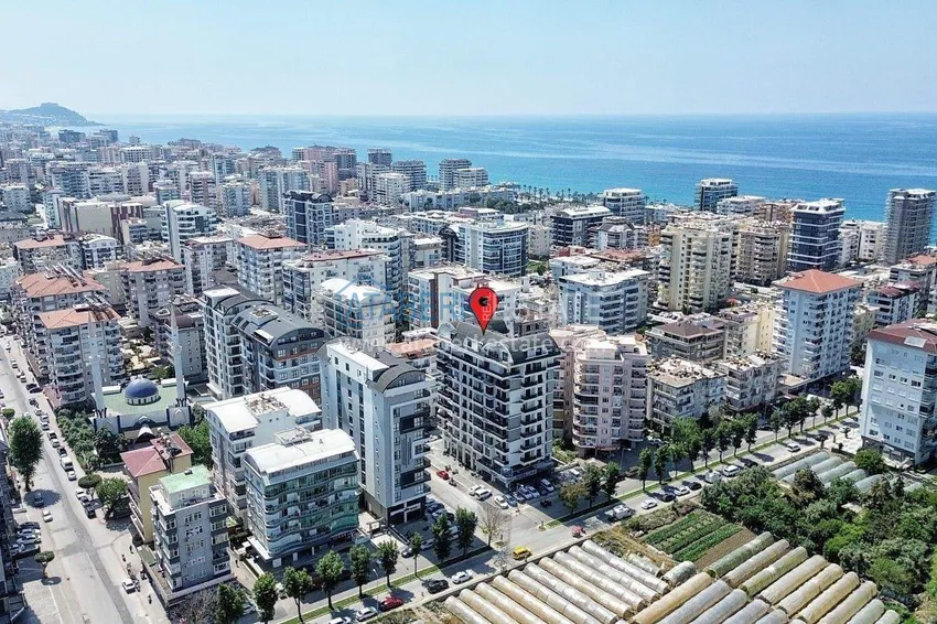 Penthouse duplex 2+1 in Mahmutlar — furnished and with mountain views, near the center 2 