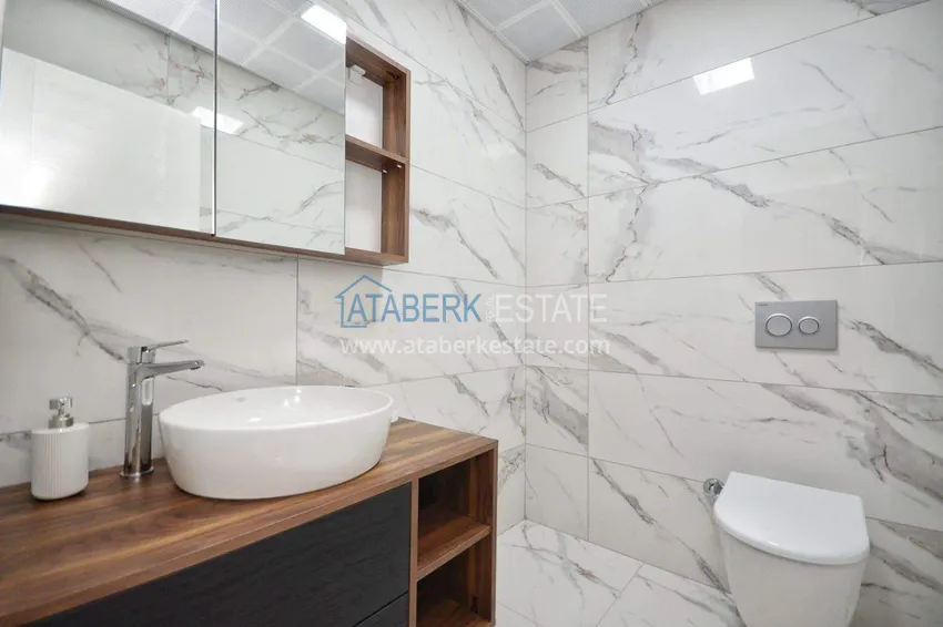 Purchase  Penthouse duplex 2+1 in Mahmutlar — furnished and with mountain views, near the center 30 