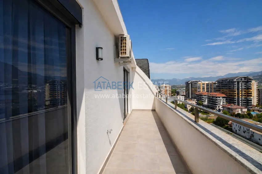 Purchase  Penthouse duplex 2+1 in Mahmutlar — furnished and with mountain views, near the center 37 