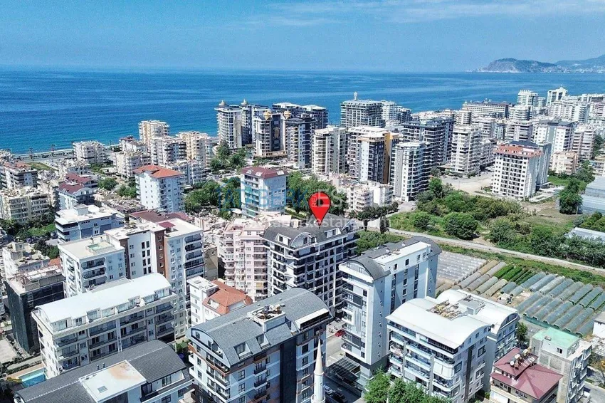 Apartment 1+1 57 m² with sea view in Mahmutlar - a modern residential complex 5 