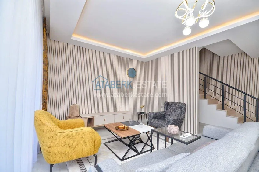 Purchase  Penthouse duplex 2+1 in Mahmutlar — furnished and with mountain views, near the center 6 