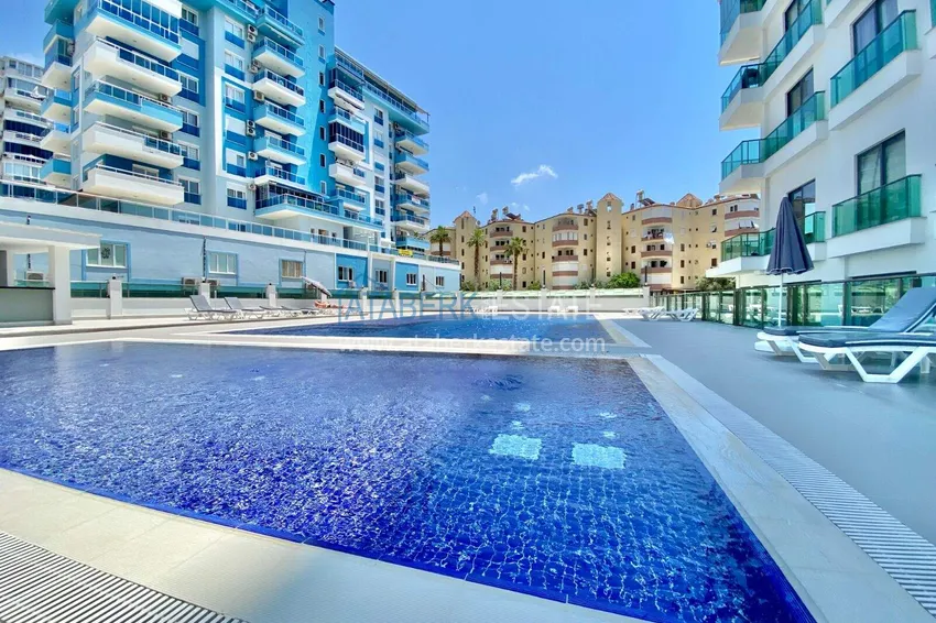 Apartment 2+1 on the first line in Mahmutlar - sea view, warm floors, from the owner 6 