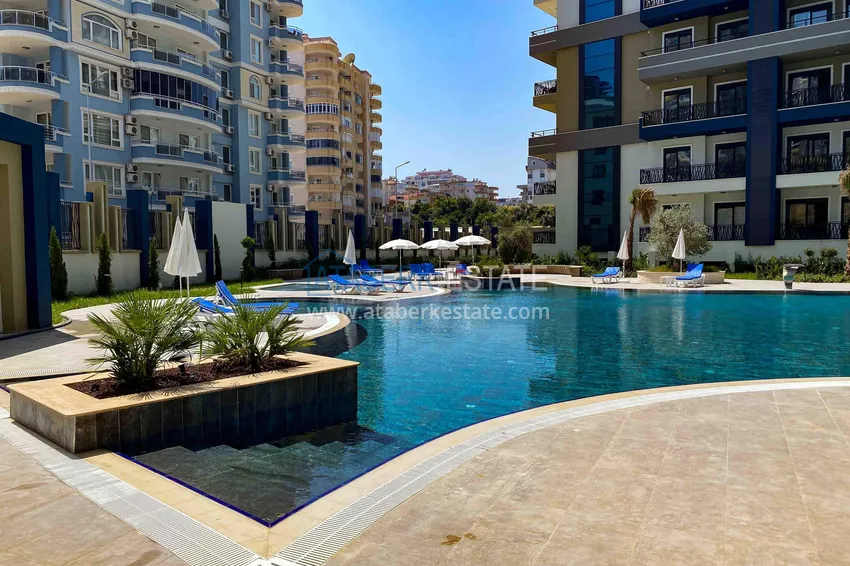 2+1 penthouse duplex in Mahmutlar — furniture, sea and mountain views, complex with hotel-level service 6 