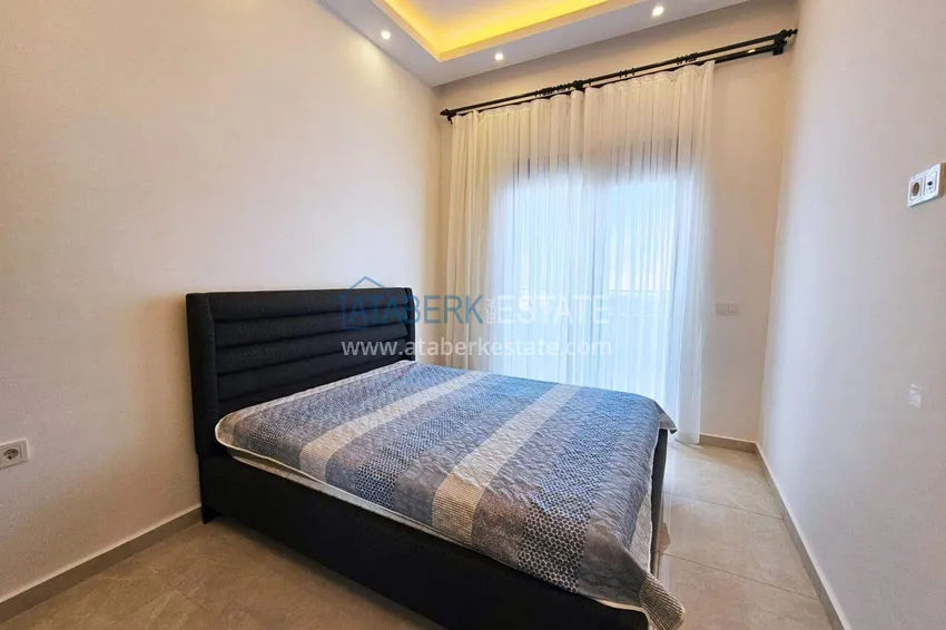 Purchase  2+1 penthouse duplex in Mahmutlar — furniture, sea and mountain views, complex with hotel-level service 6 