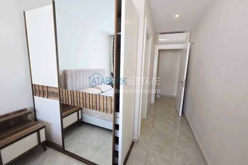 Purchase  2+1 apartment in Mahmutlar — furniture, mountain view, first coastline  10 
