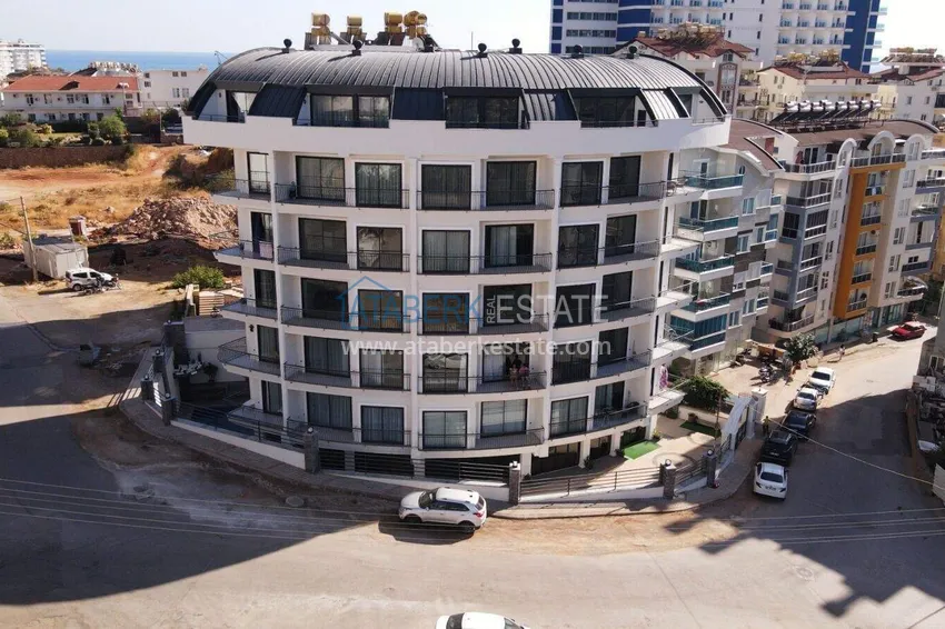 Apartment and penthouse in Tosmur - single price for two properties, 300 m from the sea  2 
