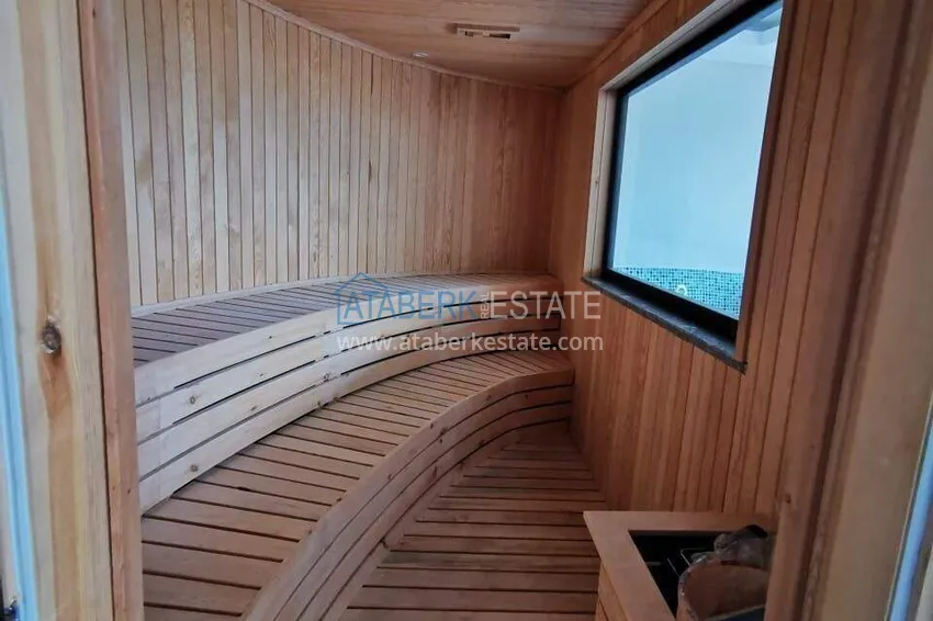 Apartment and penthouse in Tosmur - single price for two properties, 300 m from the sea  11 