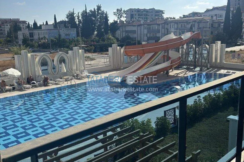 Purchase  1+1 apartment in Gazipasa - from owner, pool view, affordable price 13 
