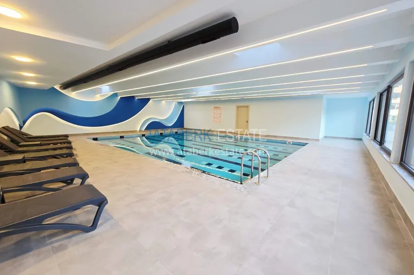 Two 1+1 apartments in the center of Alanya, Cleopatra beach area - fine finish, modern complex 13 