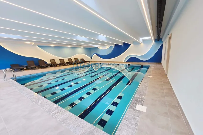 Two 1+1 apartments in the center of Alanya, Cleopatra beach area - fine finish, modern complex 15 
