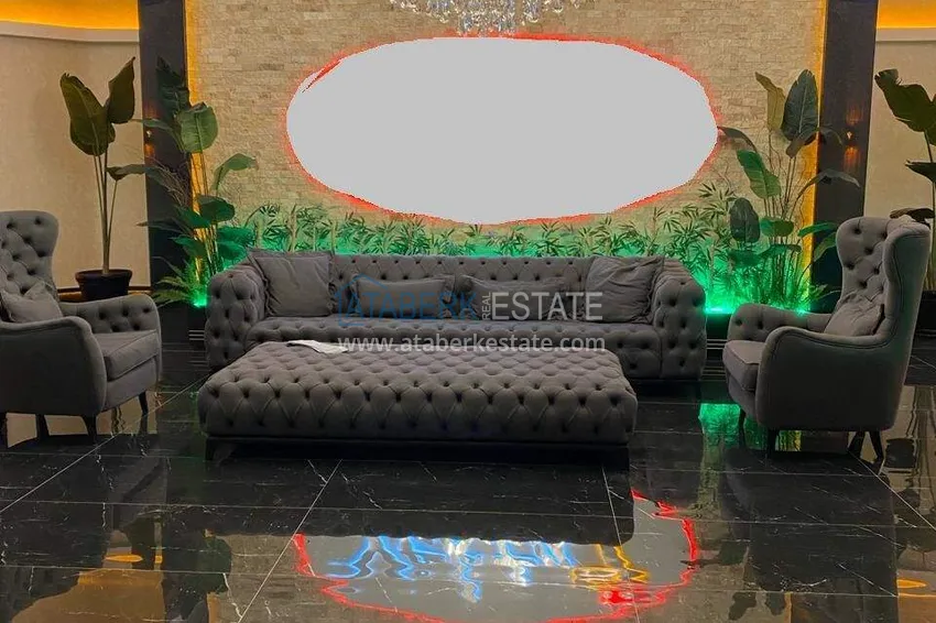 1+1 apartment in Gazipasa - from owner, pool view, affordable price 6 